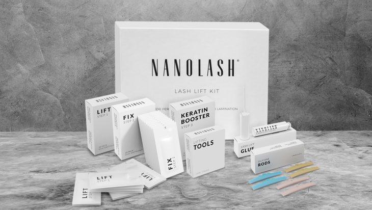 Nanolash Lash Lift Kit - vallankumous ripsien muotoilussa